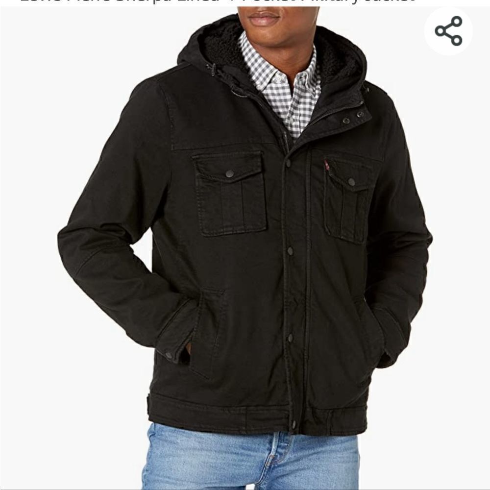 Levi's
Men Cotton Parka Jacket/Hoodie XL